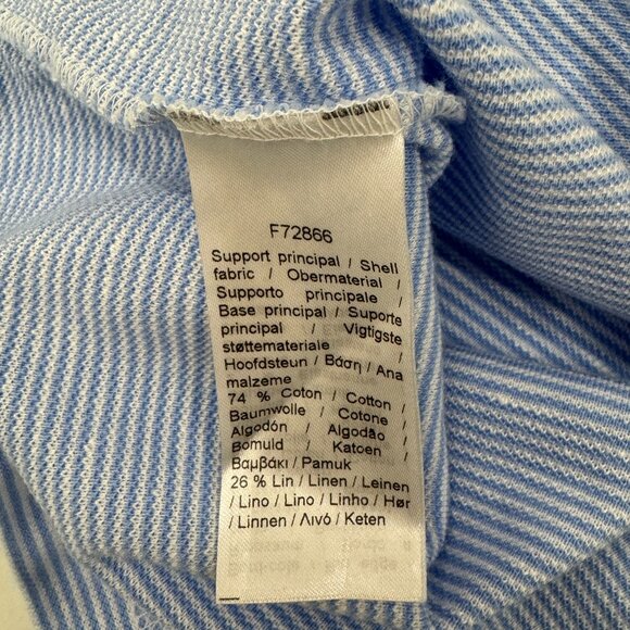 Lacoste Men’s Blue Striped Cotton T-Shirt - Picture 5 of 6